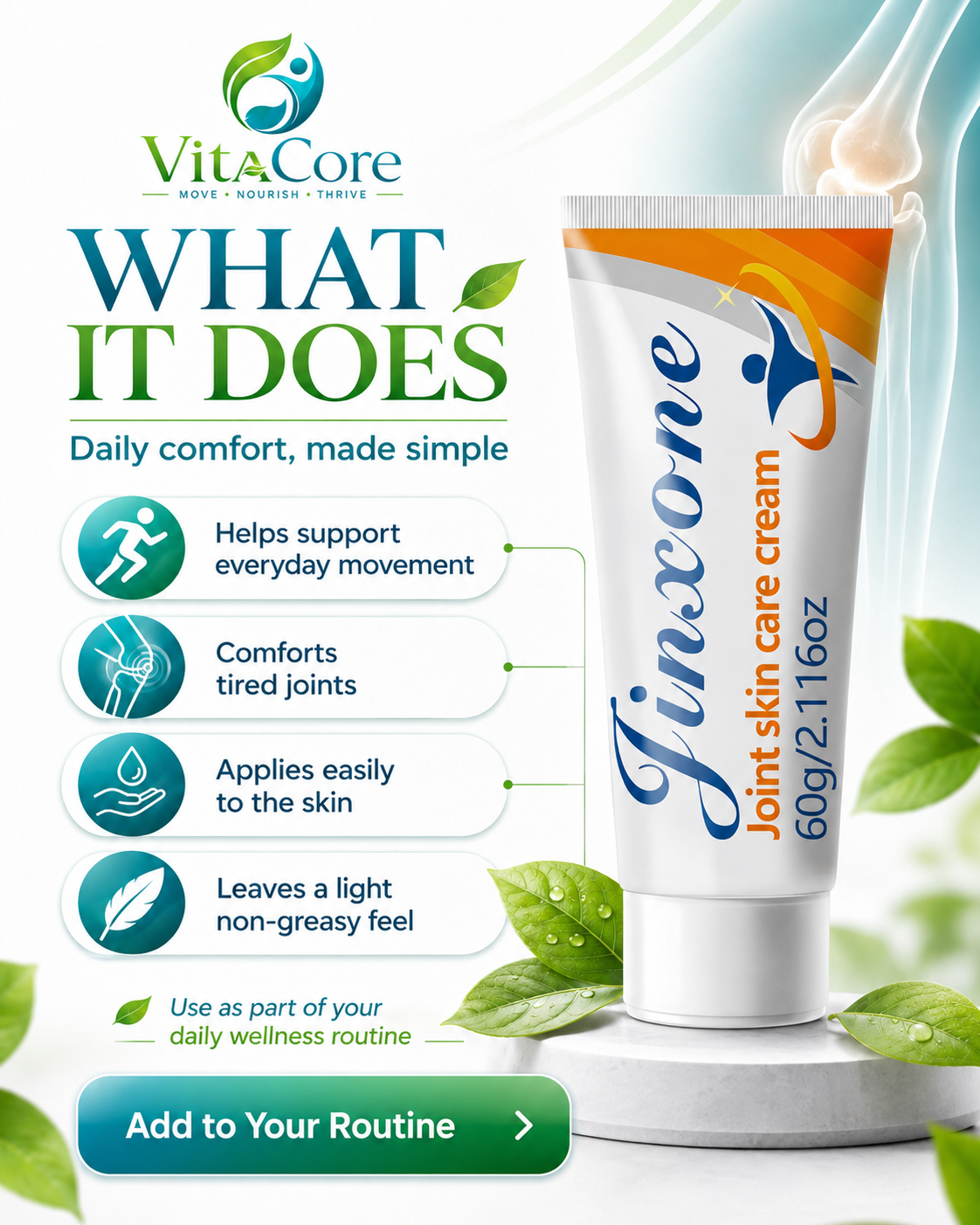 VitaCore Knee & Joint Cream