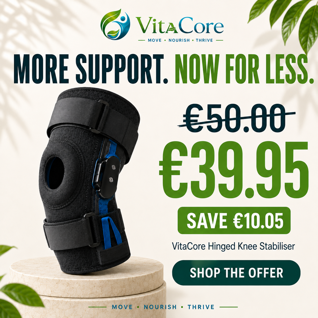 VitaCore Stability Knee Support